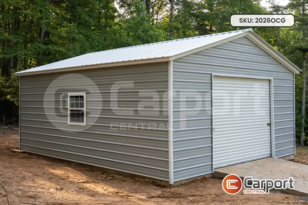 20’ x 26’ One Car Garage