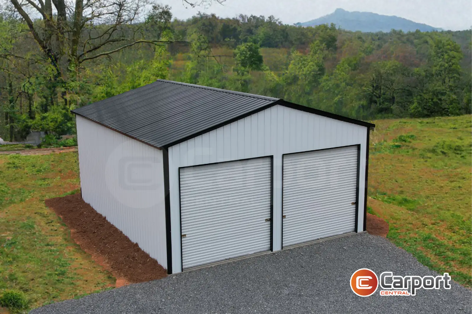 24’ x 30’ x 12’ Two Car Garage