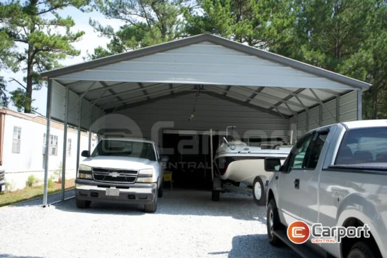 24’ x 56’ Carport w/ Workshop