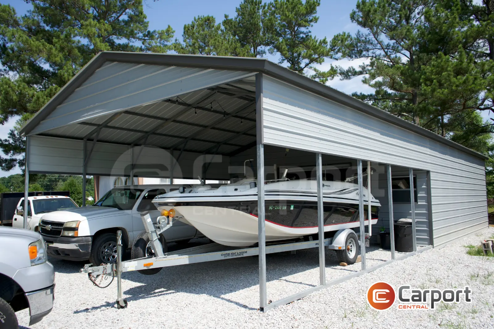 24’ x 56’ Carport w/ Workshop
