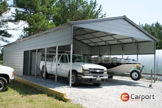 24’ x 56’ Carport w/ Workshop
