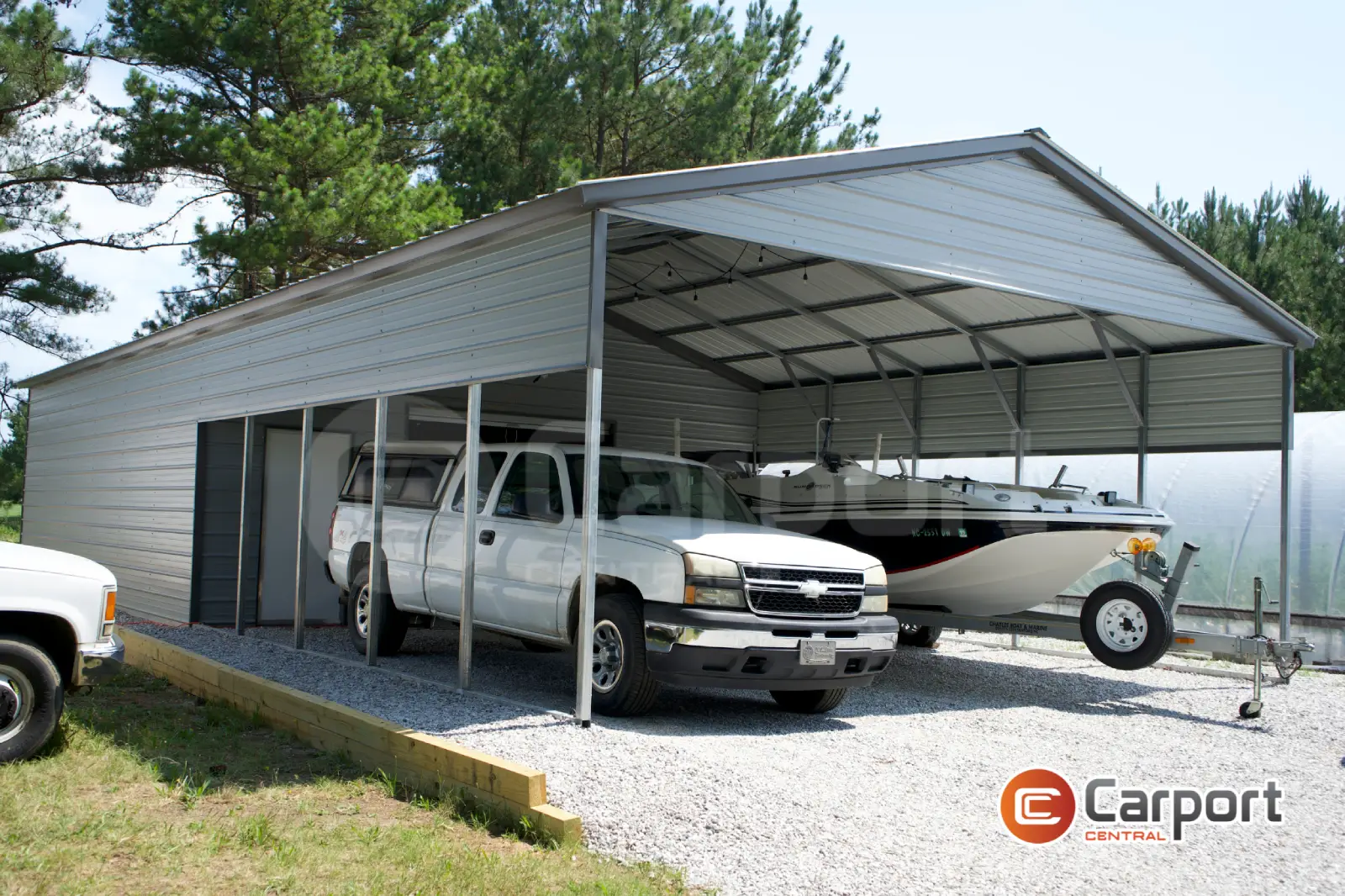 24’ x 56’ Carport w/ Workshop