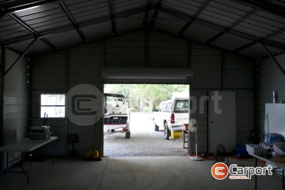 24’ x 56’ Carport w/ Workshop