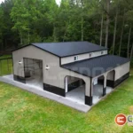 30’ x 40’ x 14’ Metal Barn