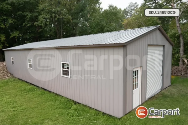 24’ x 65’ x 10’ Commercial Garage