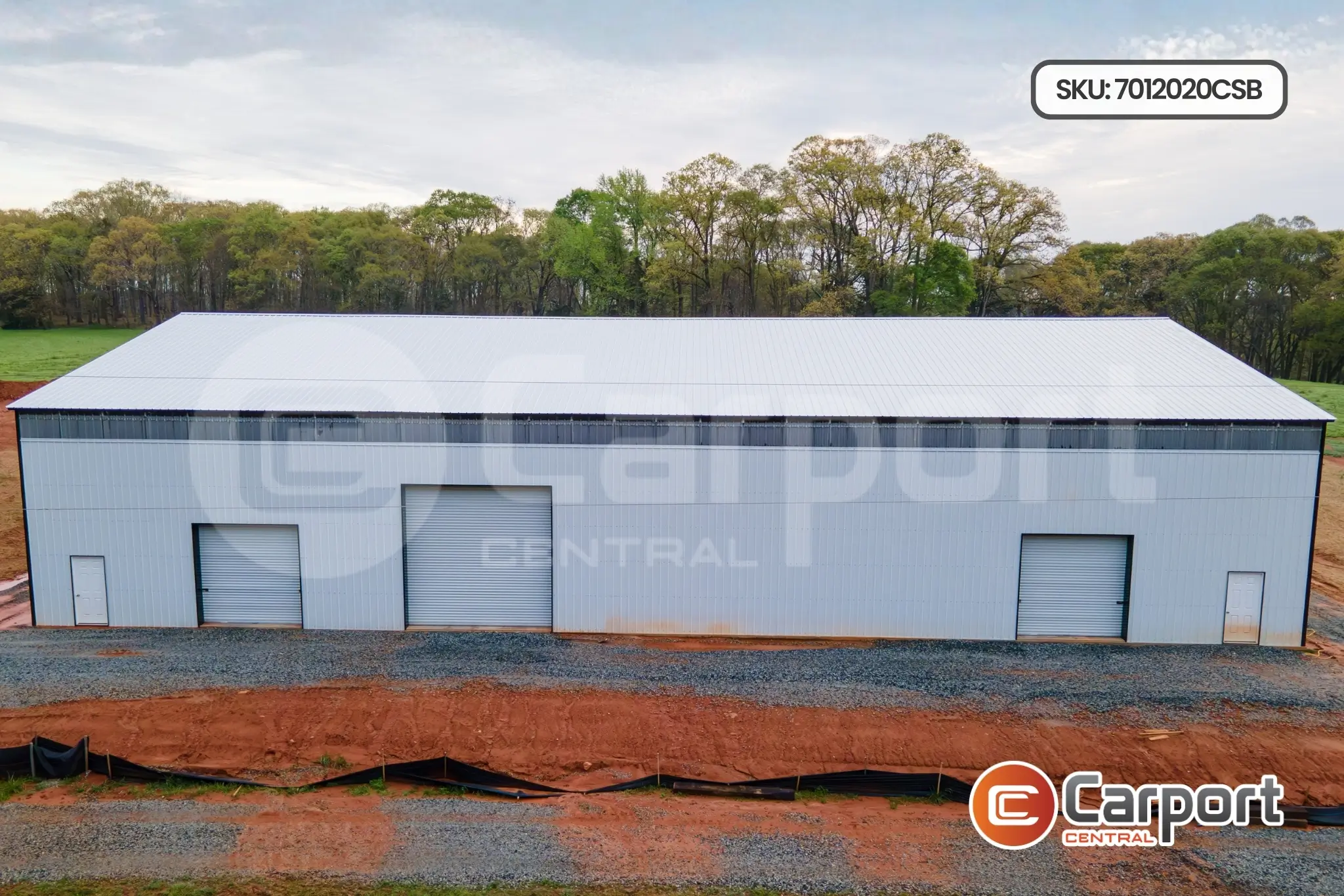 70’ x 120’ x 20’ Commercial Storage Barn