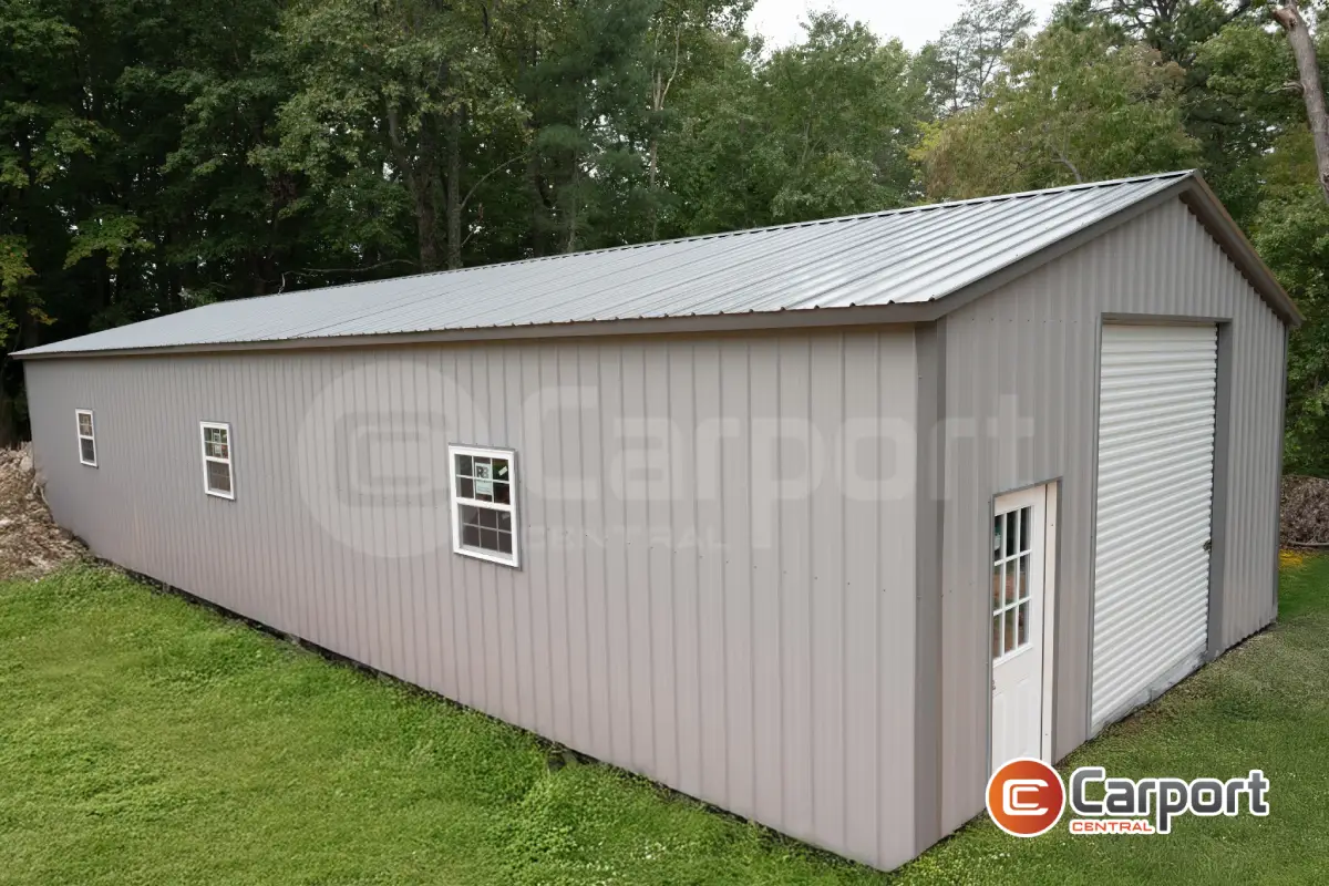 24’ x 65’ x 10’ Commercial Garage