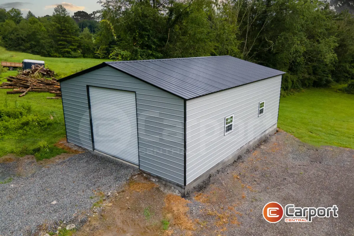 30’ x 41’ x 12’ Metal Garage