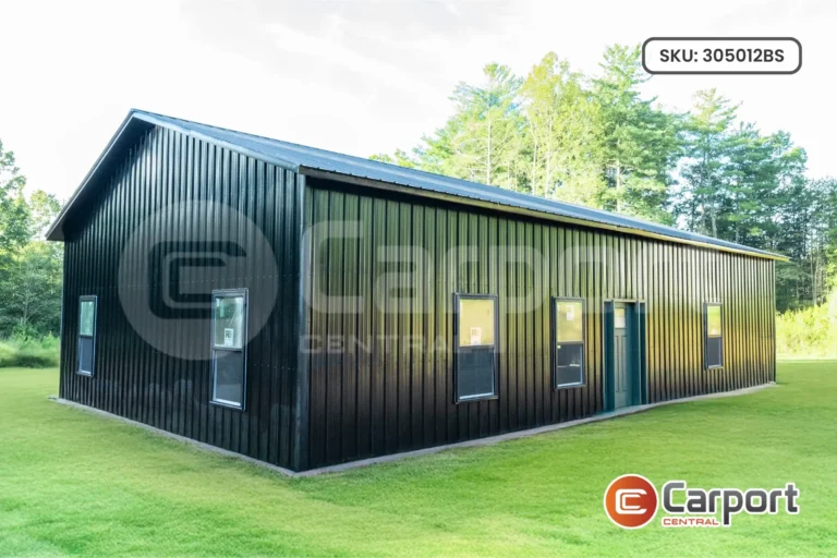 30’ x 50’ x 12’ Barndominium Shell