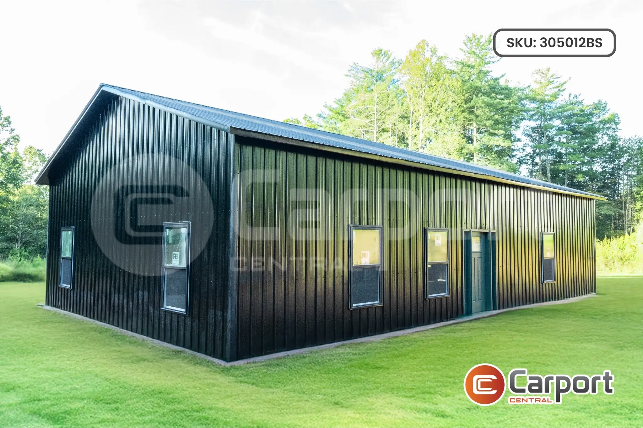 30’ x 50’ x 12’ Barndominium Shell