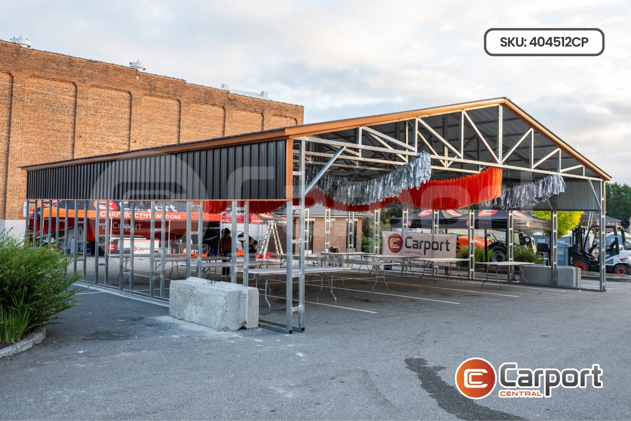 40’ x 45’ x 12’ Commercial Pavilion