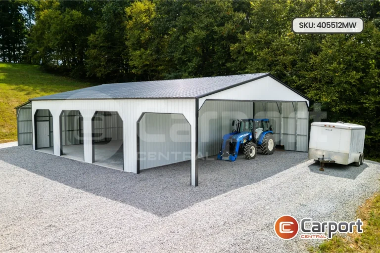 40’ x 55’ x 12’ Metal Workshop