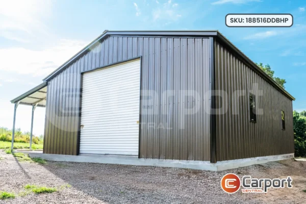 18’ x 85’ x 16’ Drop Down Barn