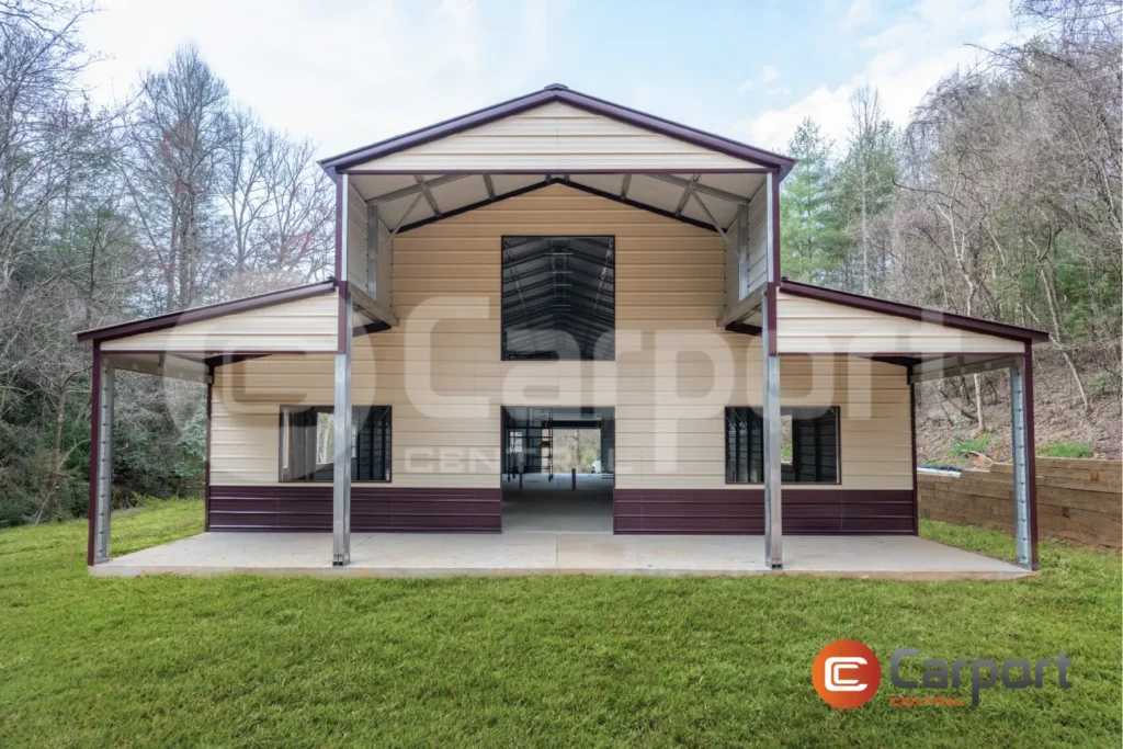 18’ x 85’ x 16’ Drop Down Barn