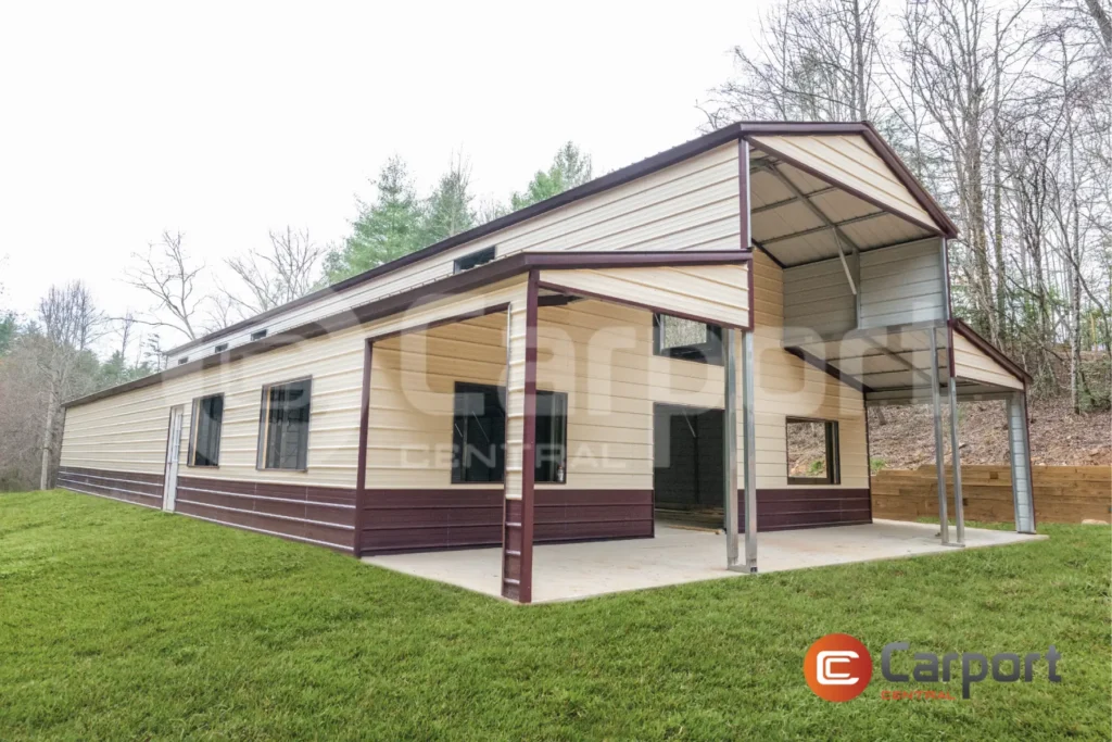 18’ x 85’ x 16’ Drop Down Barn