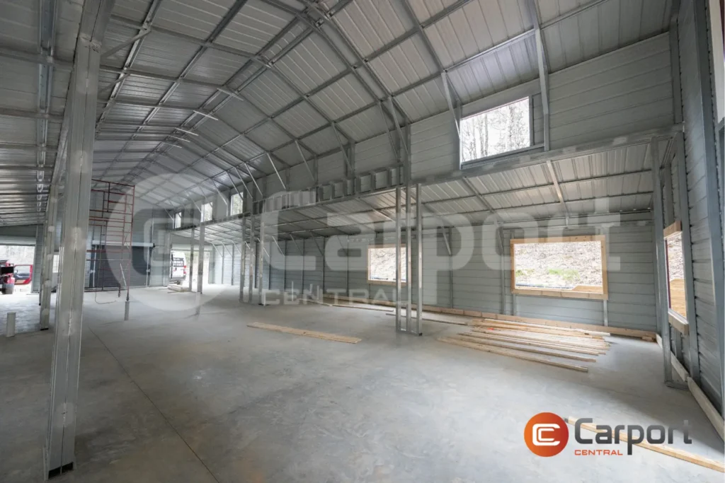 18’ x 85’ x 16’ Drop Down Barn