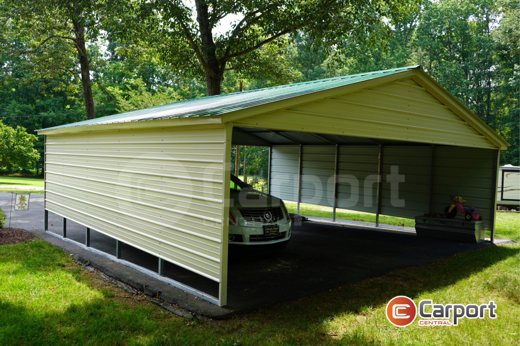 24’ x 26’ x 8’ Metal Carport