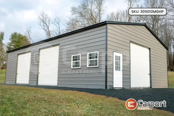 30’ x 50’ x 12’ Metal Garage