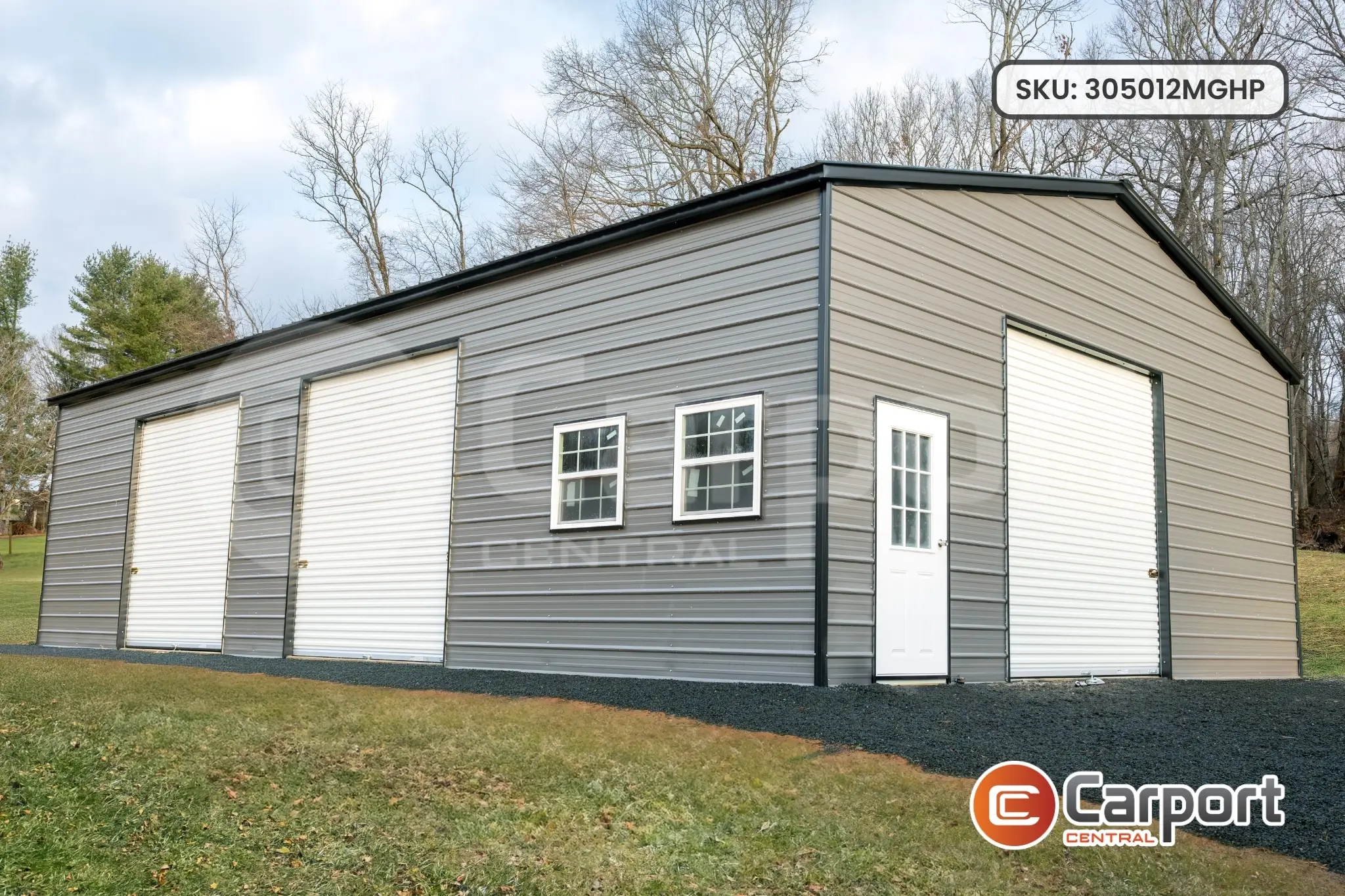 30’ x 50’ x 12’ Metal Garage