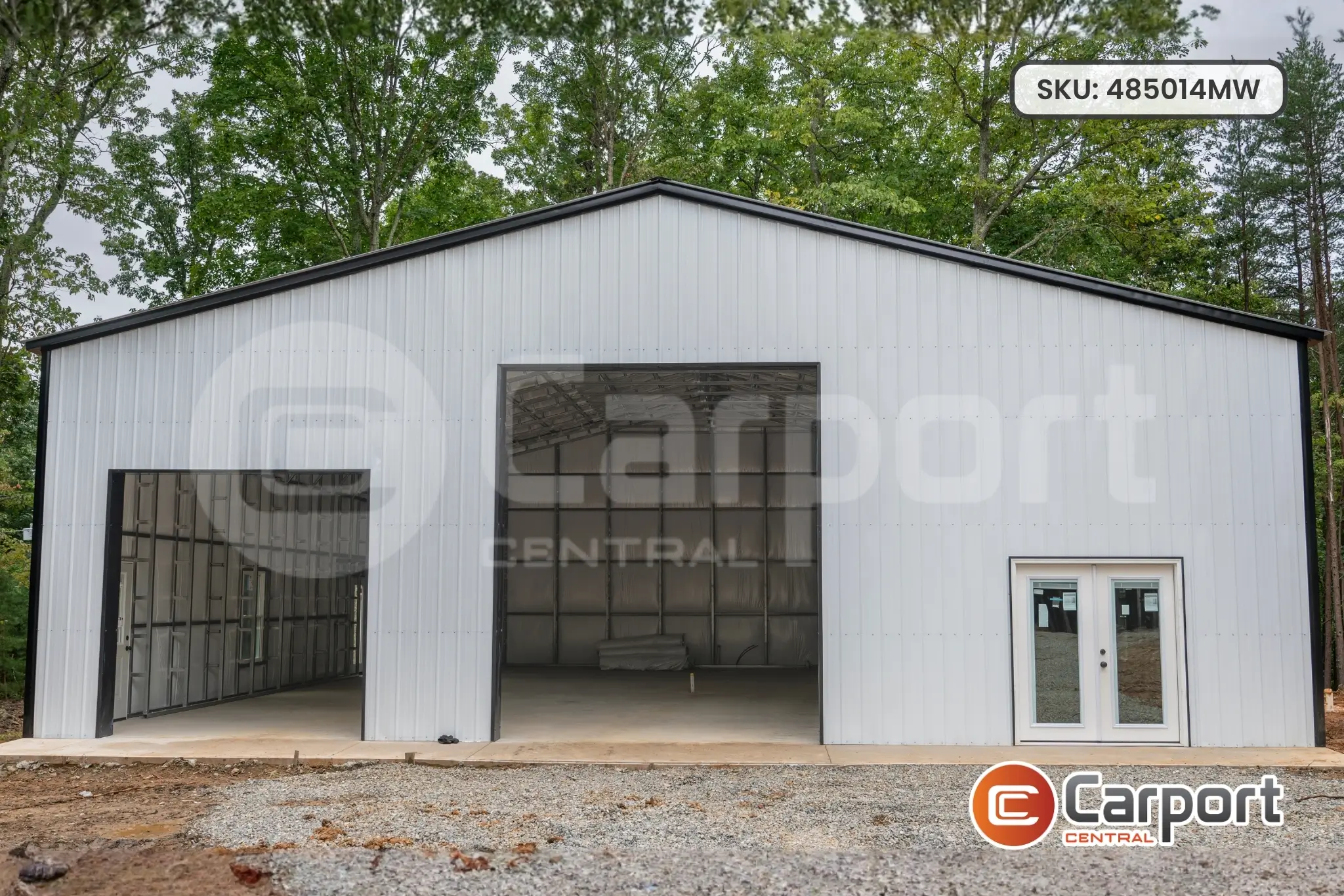 48’ x 50’ x 14’ Metal Workshop - thumbnail 4