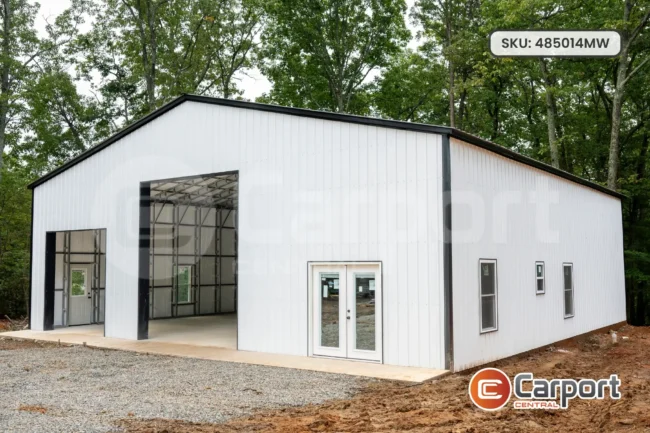 48’ x 50’ x 14’ Metal Workshop