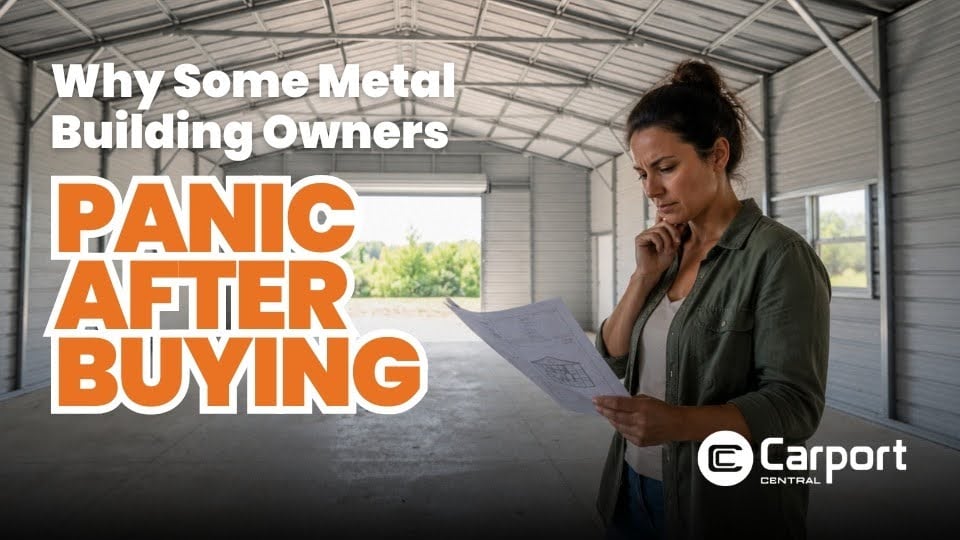Why Some Metal Building Buyers Panic After Buying
